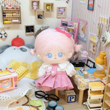 Menggu Snowless Cotton Doll 20cm with Frame, Cotton Doll MS2545 Menggu Snowless Cotton Doll 20cm with Frame, Cotton Doll MS2545
